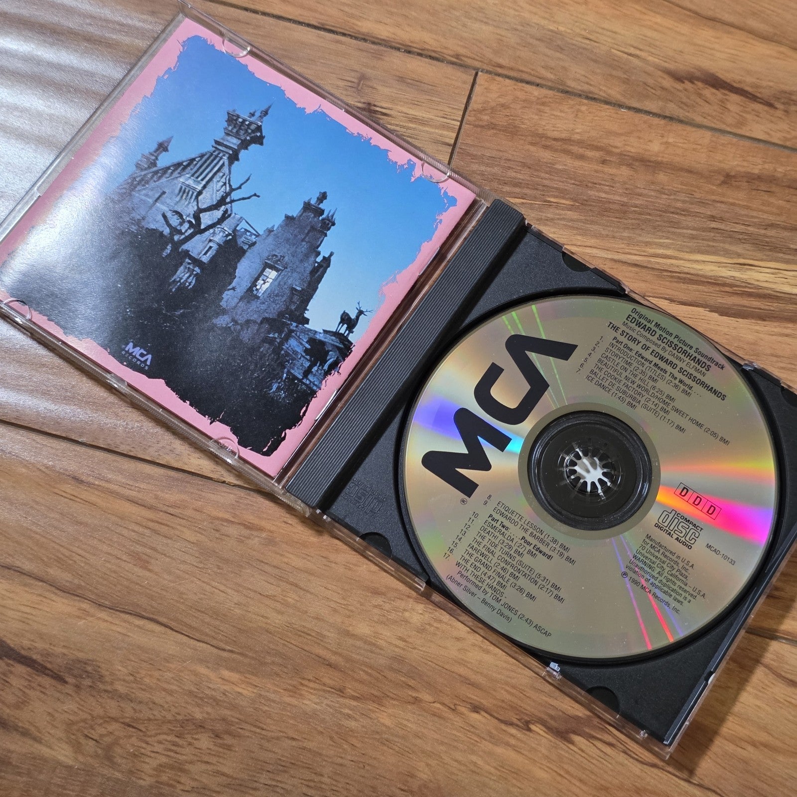 Danny Elfman - Edward Scissorhands Soundtrack CD 1990 Score Gothic Orchestral