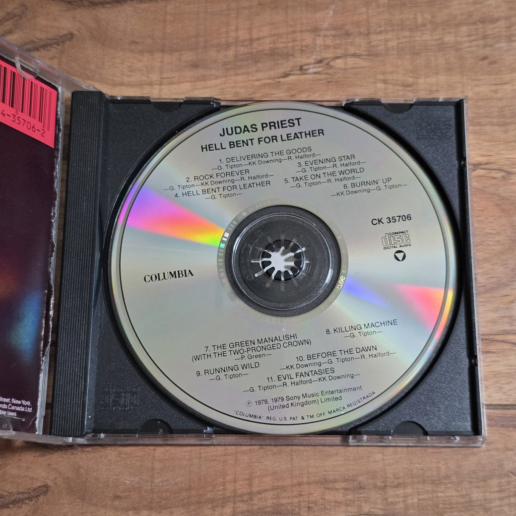 Judas Priest - Hell Bent For Leather CD Album 1978 Heavy Metal