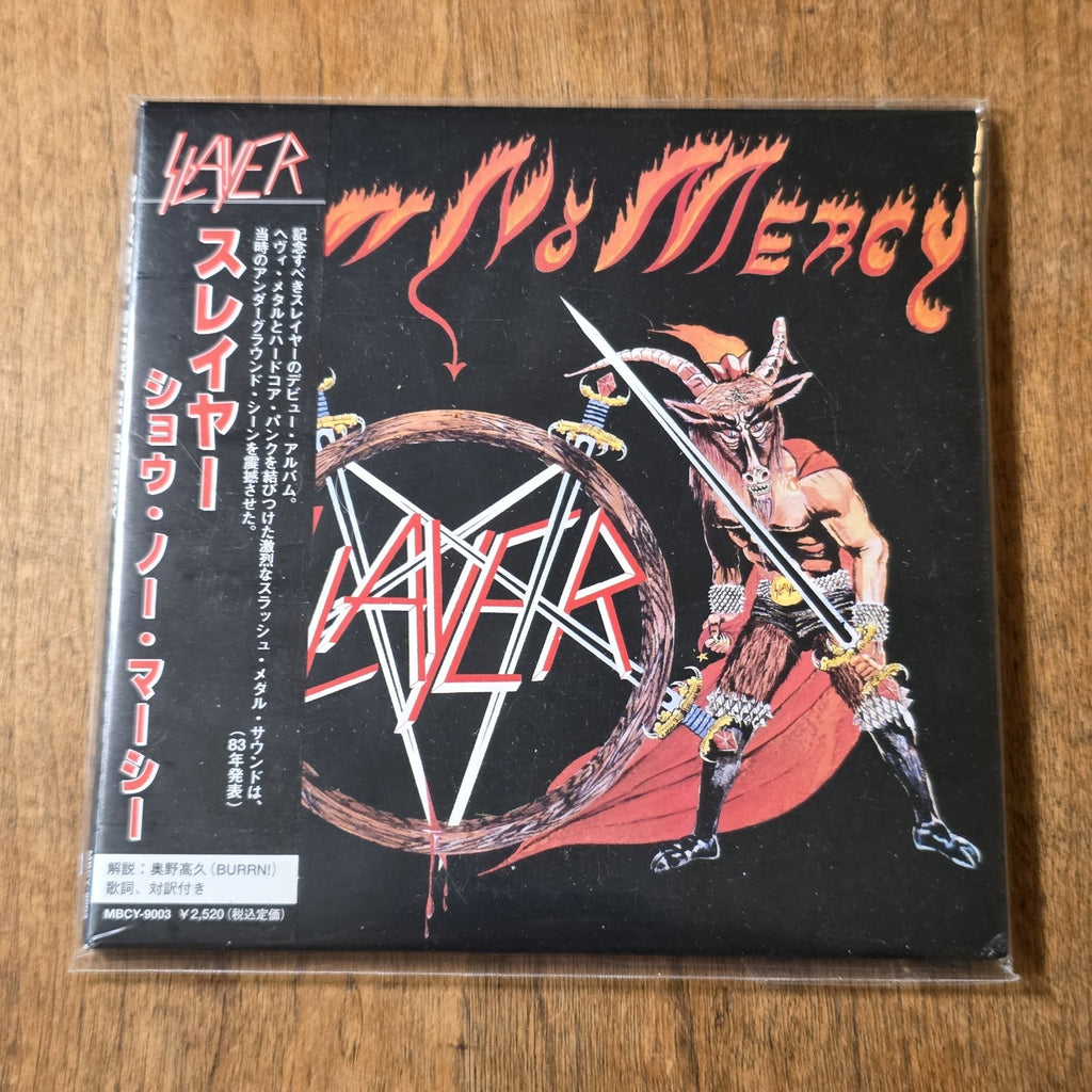 Slayer - Show No Mercy CD Album 2004 Thrash Metal Japan Import OBI Rare HTF