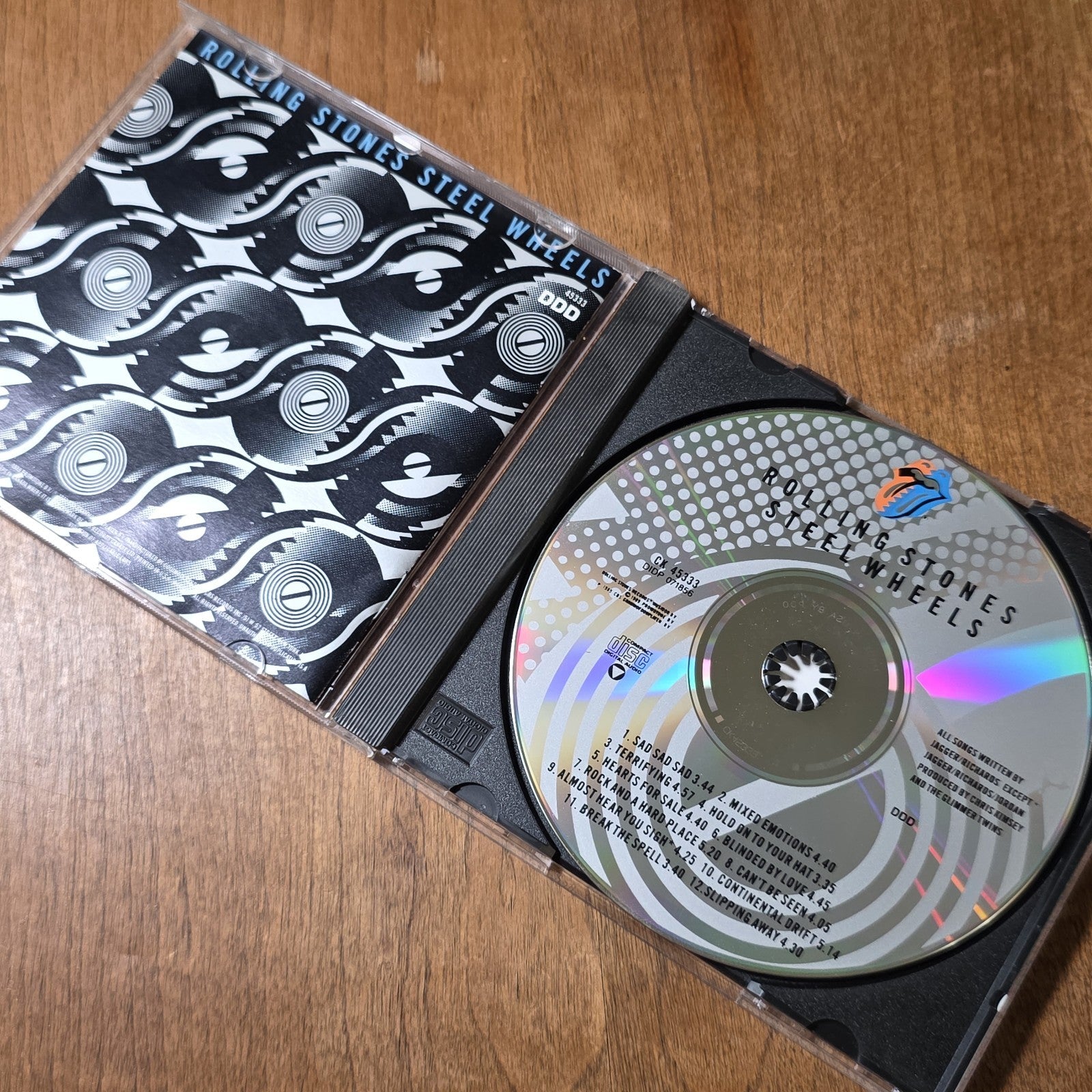 The Rolling Stones - Steel Wheels CD Album 1989 Classic Rock