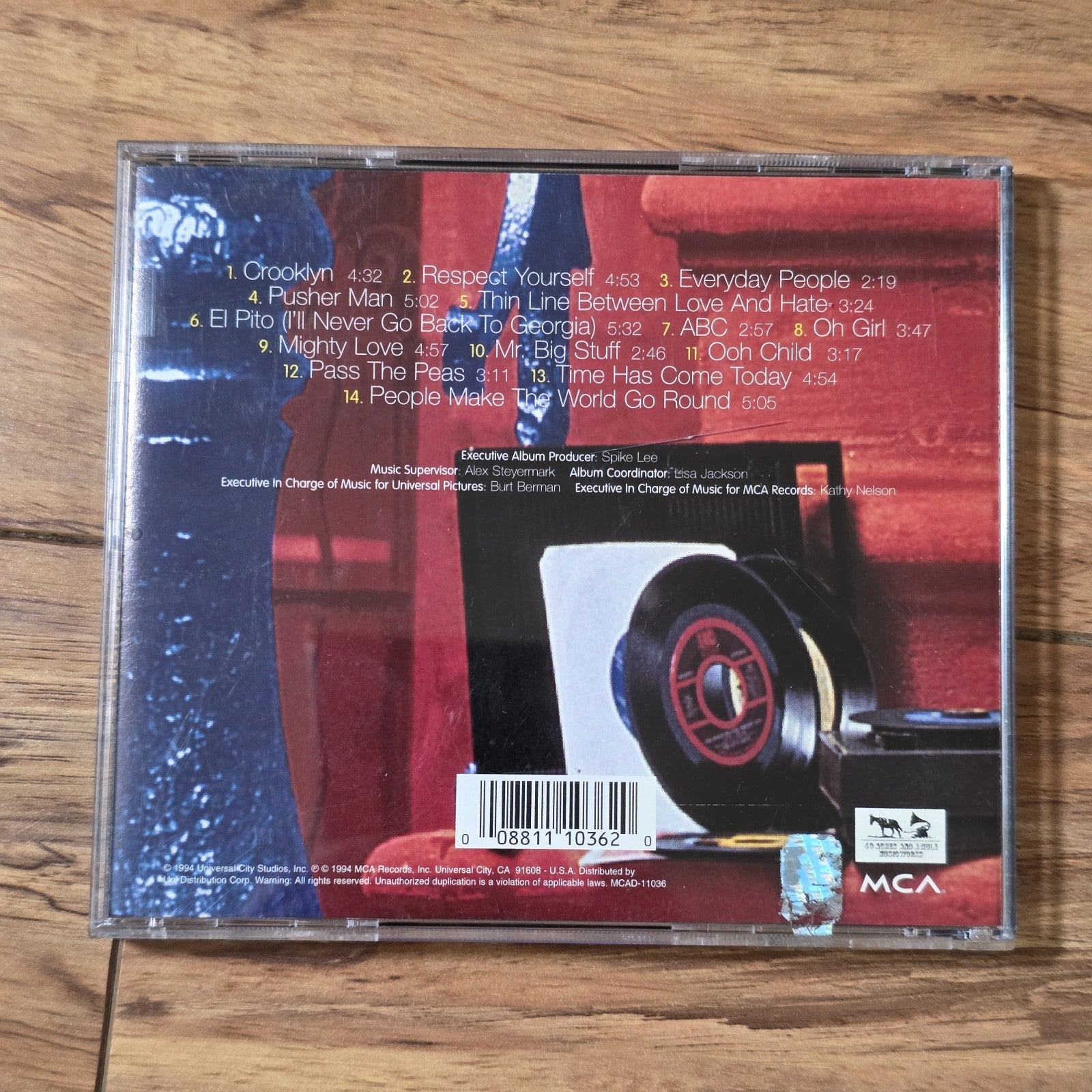 Crooklyn Music From The Motion Picture Volume 1 CD Soundtrack 1994 Hip Hop Soul