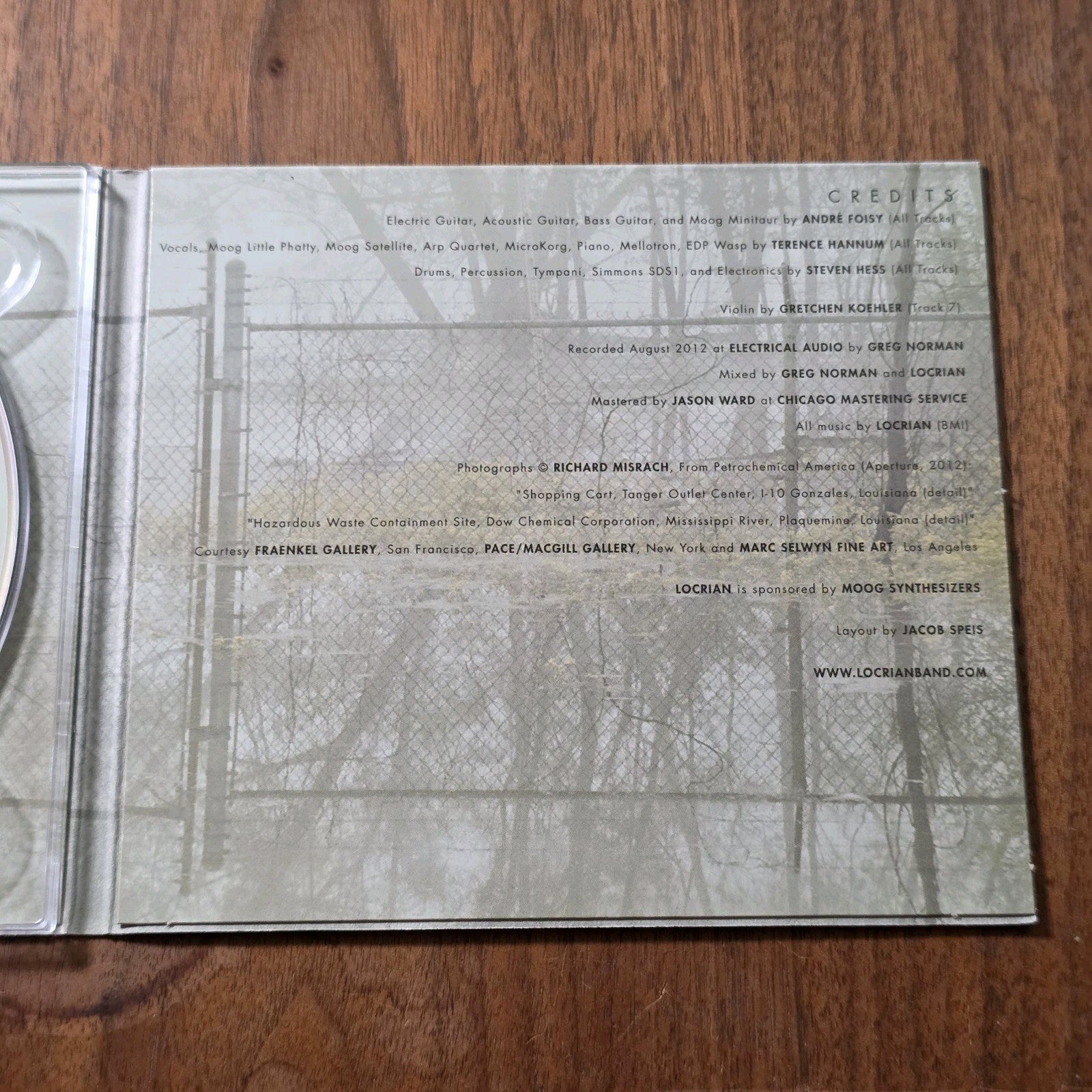 Locrian - Return to Annihilation CD Album 2013 Metal