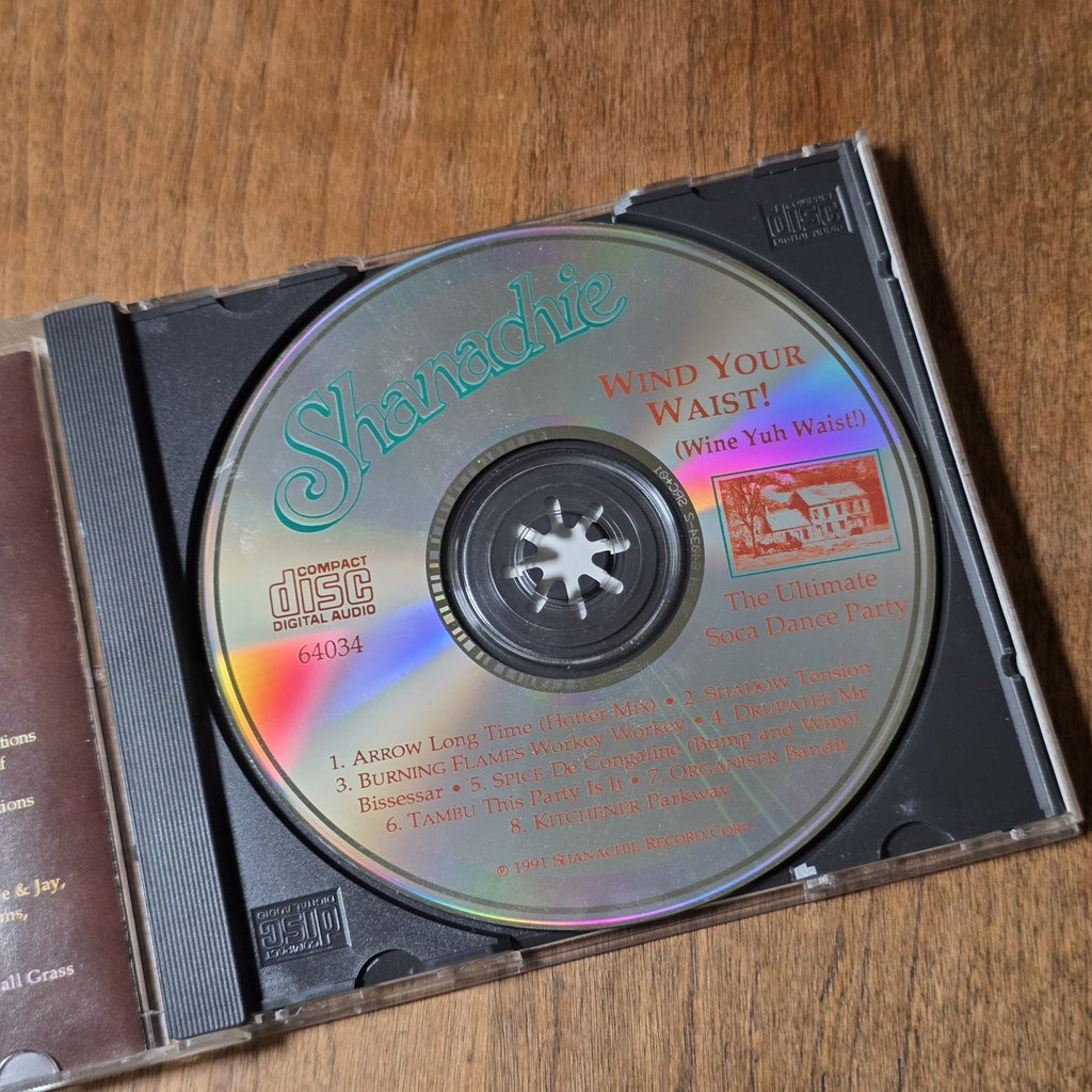 Wind Your Waist The Ultimate Soca Dance Party CD Compilation 1991 Soca