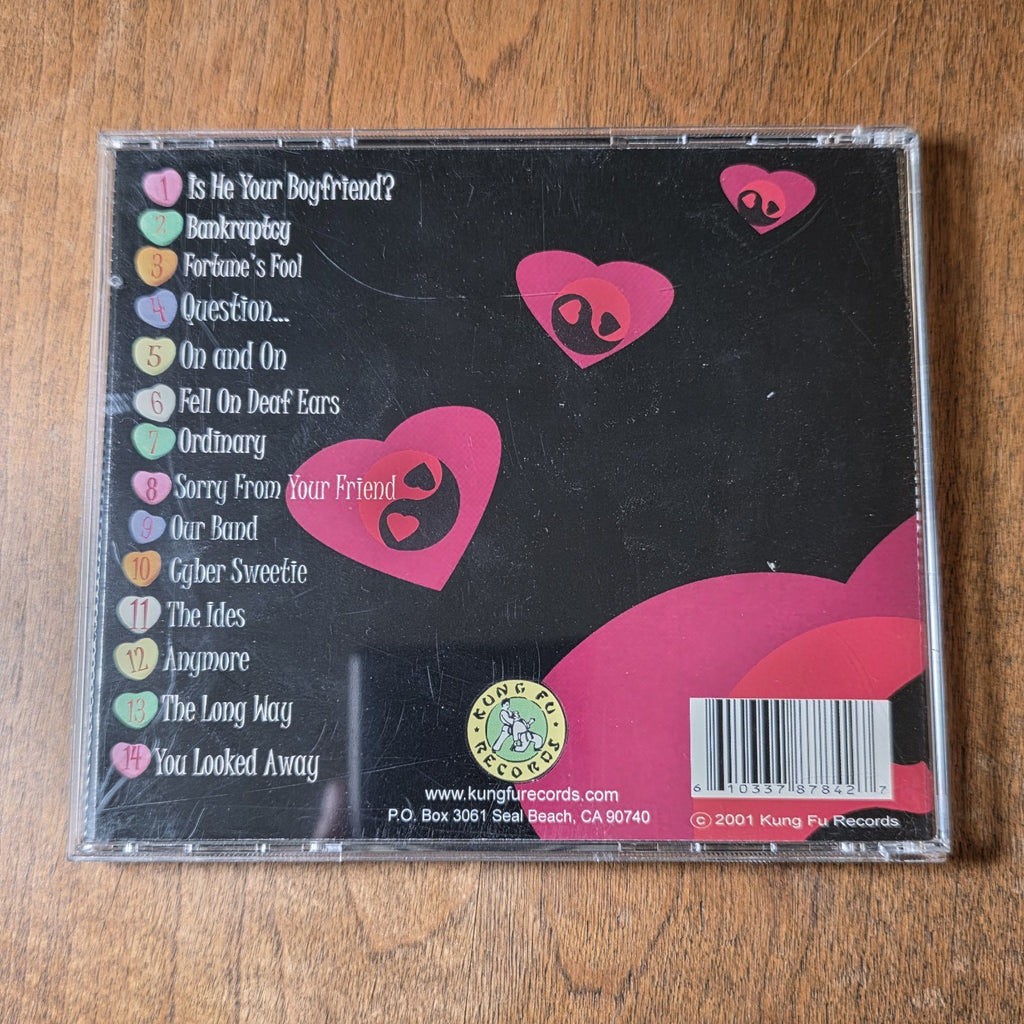 Antifreeze - Four Letter Words CD Album 2003 Pop Punk Kung Fu Records