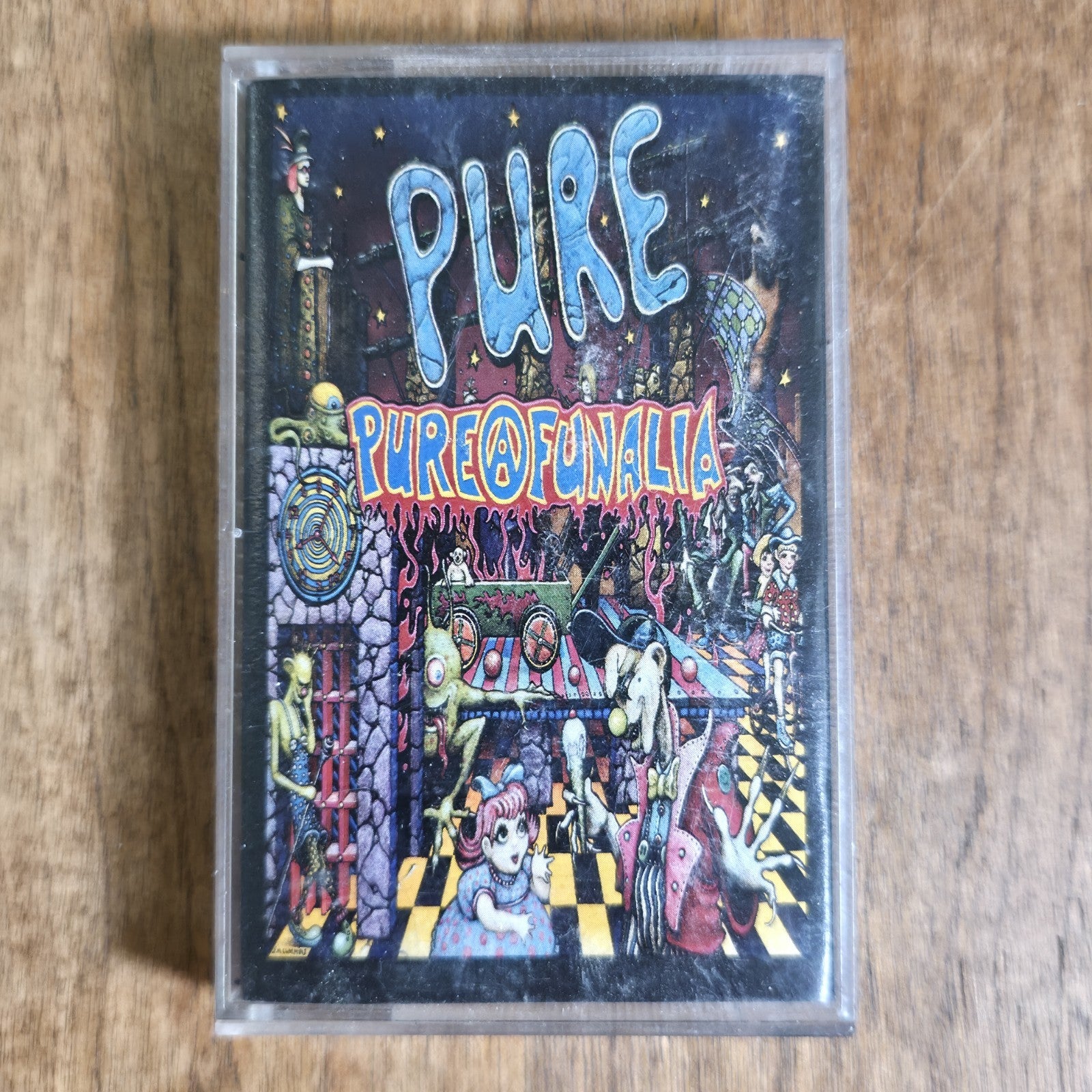 Pure - Pureafunalia Cassette Album 1992 Alternative Rock Reprise Records