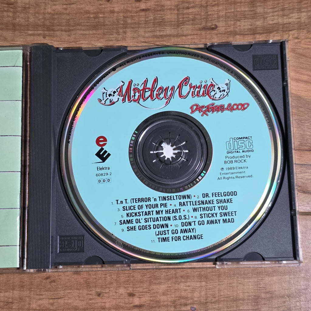 Mötley Crüe - Dr. Feelgood CD Album 1989 Heavy Metal Glam Metal