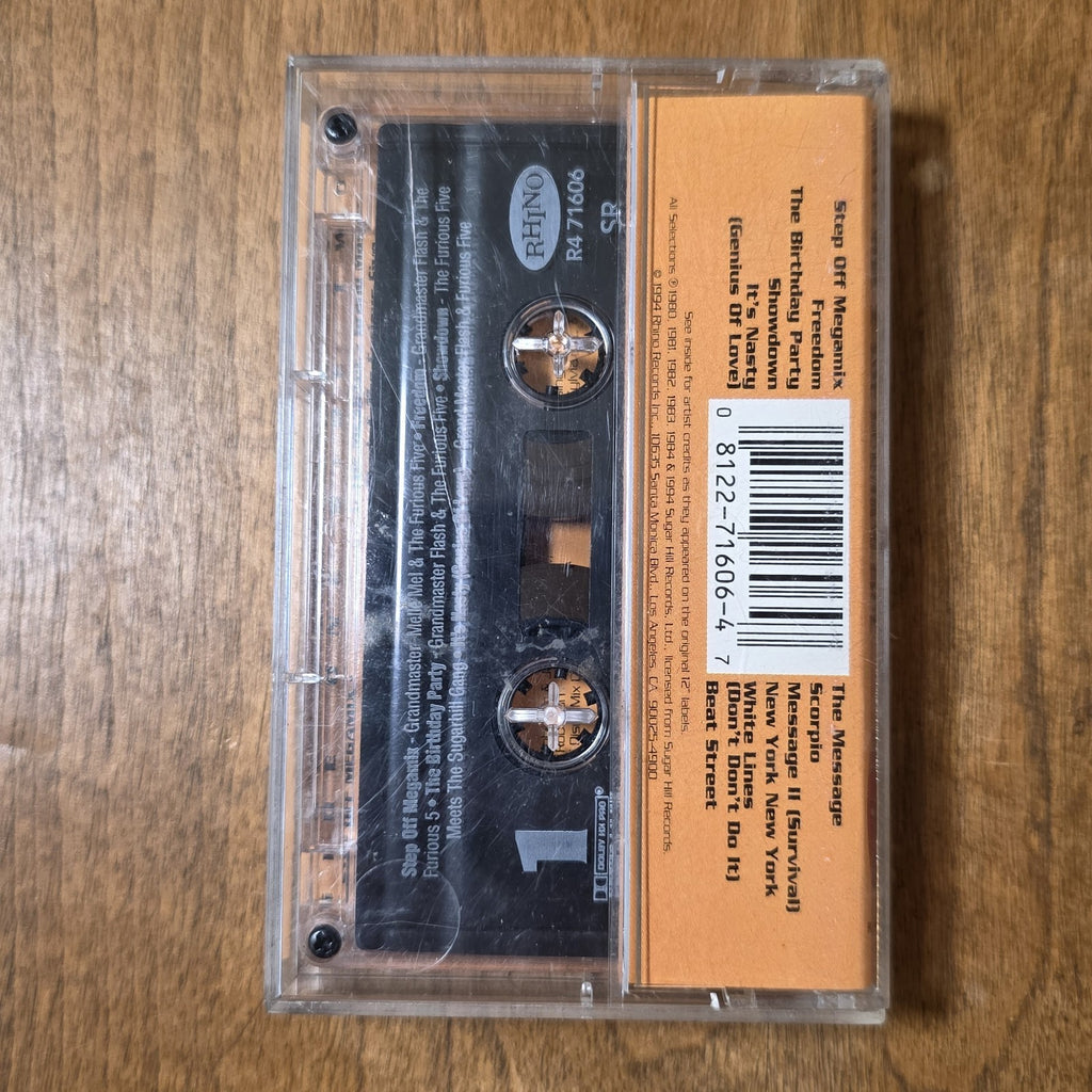 Grandmaster Flash Melle Mel & The Furious Five - Best Of 1994 Cassette Rare HTF
