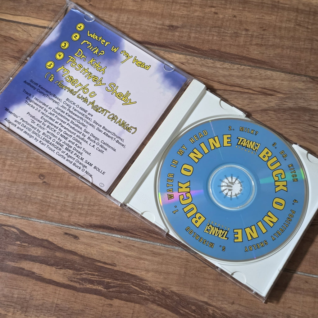 Buck-O-Nine - Water In My Head CD Album 1996 Ska Punk Third Wave