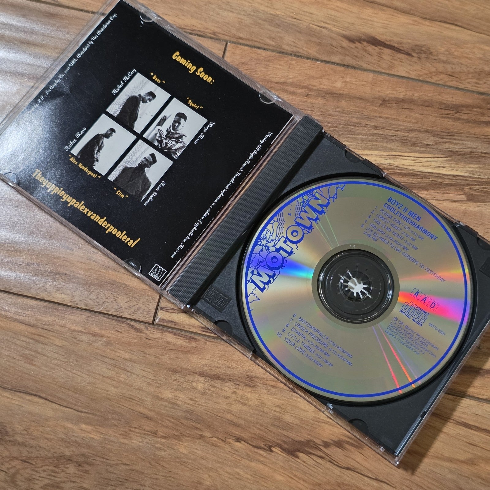 Boyz II Men - Cooleyhighharmony CD Album 1991 Motown R&B Soul New Jack Swing