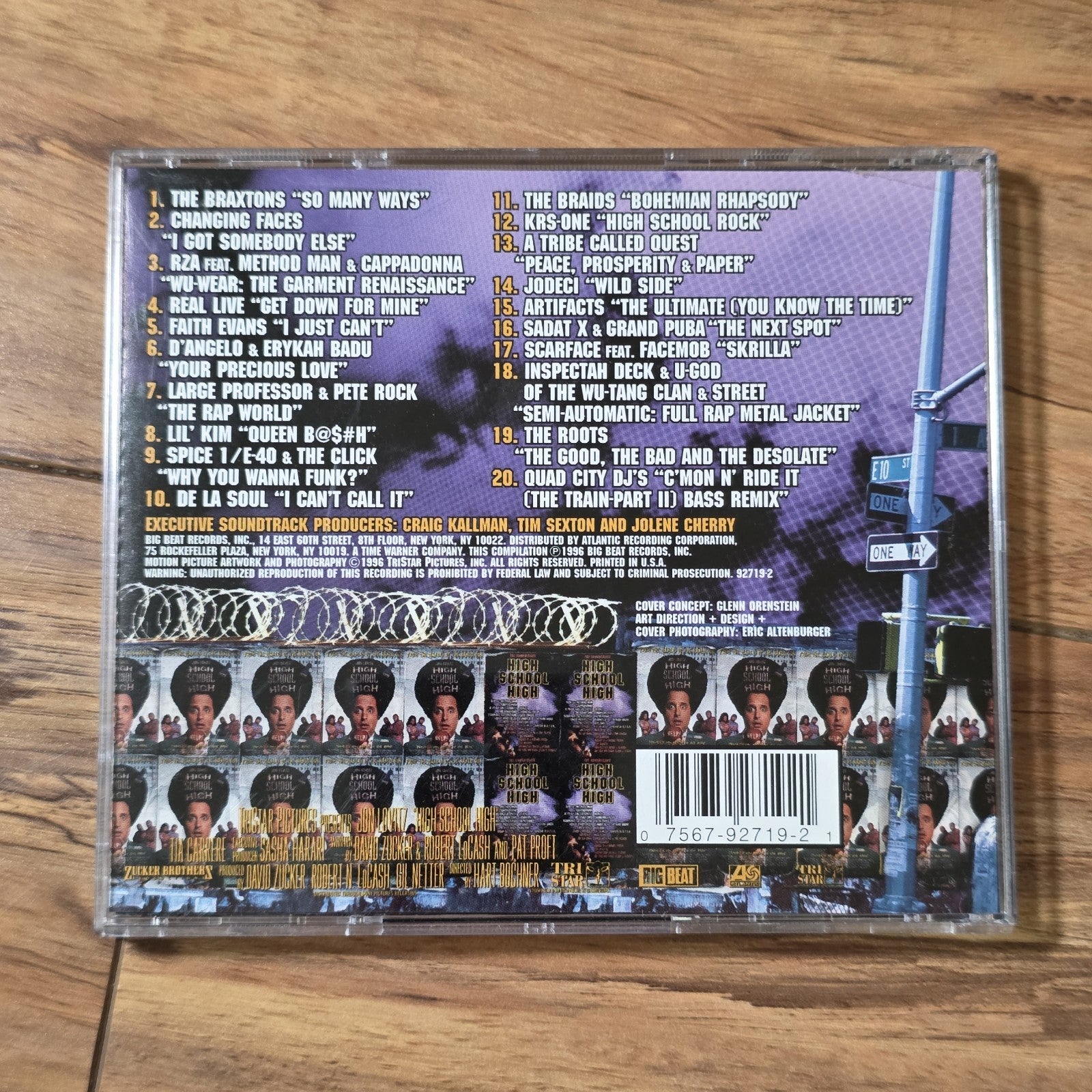 High School High - Official Soundtrack CD 1996 Hip Hop R &B Rare HTF