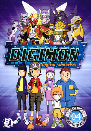 Digimon Digital Monsters The Official Fourth Season DVD 2013 Anime Rare HTF