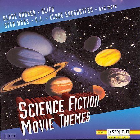 Various Artists - Science Fiction Movies Themes CD Compilation 1991 Soundtrack