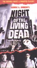 Night of the Living Dead VHS 1968 Horror George A. Romero