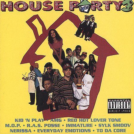Various Artists - House Party 3 CD Soundtrack 1994 Hip Hop R&B Rare HTF