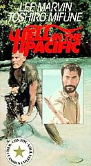 Hell in the Pacific VHS 1990 War Lee Marvin Toshiro Mifune 