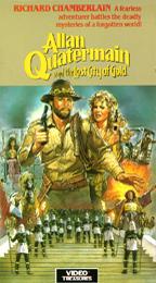 Allan Quatermain and the Lost City of Gold 1987 VHS Gary Nelson Adventure