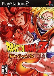 Dragon Ball Z Budokai 2002 Sony Playstation 2  PS2 Damaged Case Scratched CIB
