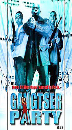 Gangster Party 2002 VHS Blaxploitation Crime Drama Danyi Deats T.K. Kirkland