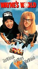 Wayne's World VHS 1992 Comedy Mike Myers SNL Cult Classic